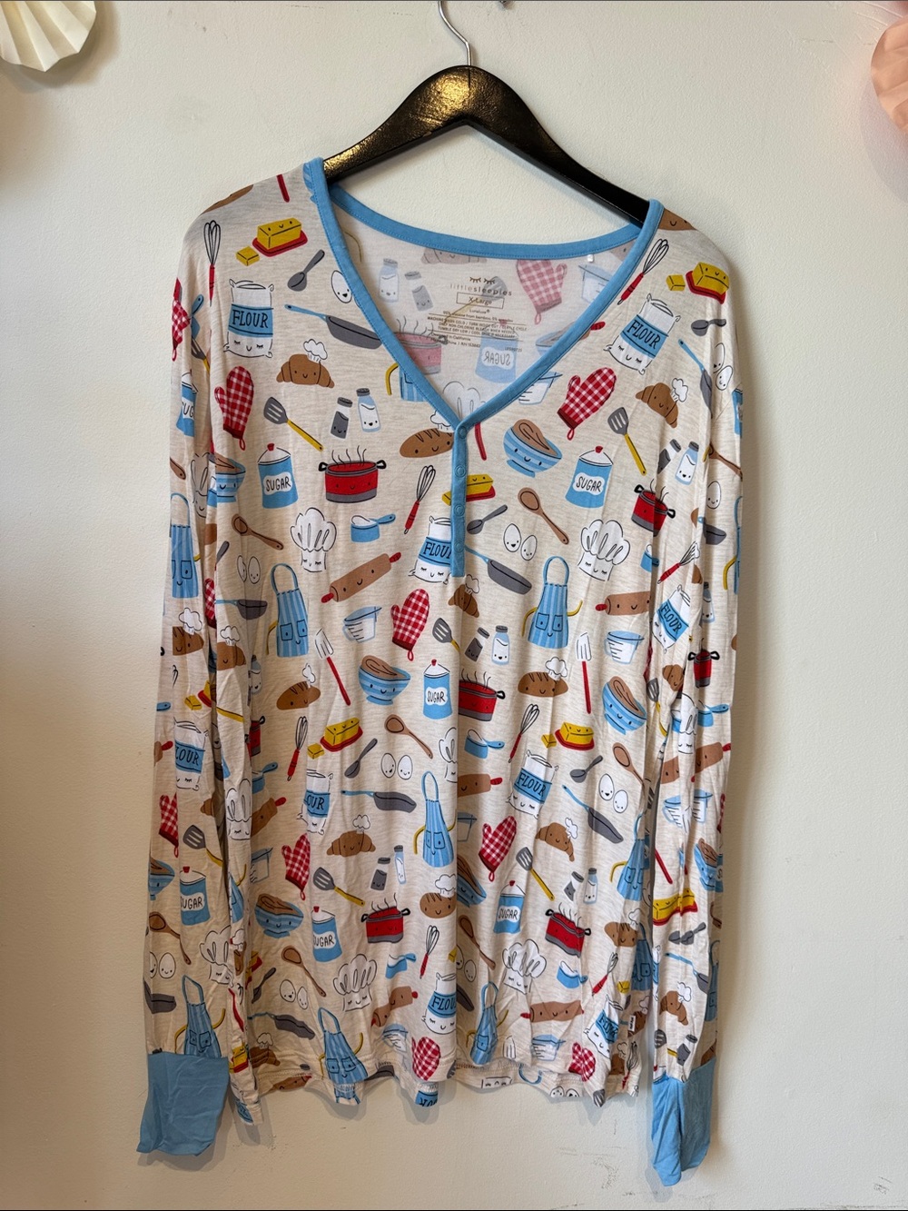Little sleepies little chef print size Xlarge